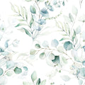Boho Eucalyptus Peel and Stick Wallpaper