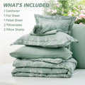 Sage Green Queen Comforter Set