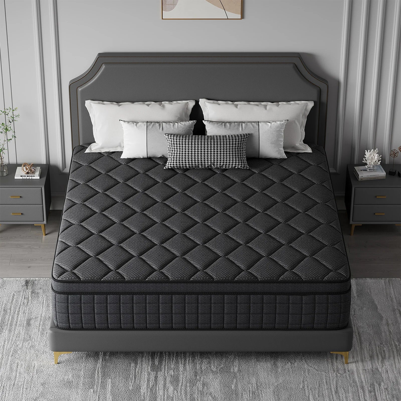 8-10-12-14 Inch Twin Full Queen King Size Multilayer Hybrid Mattress