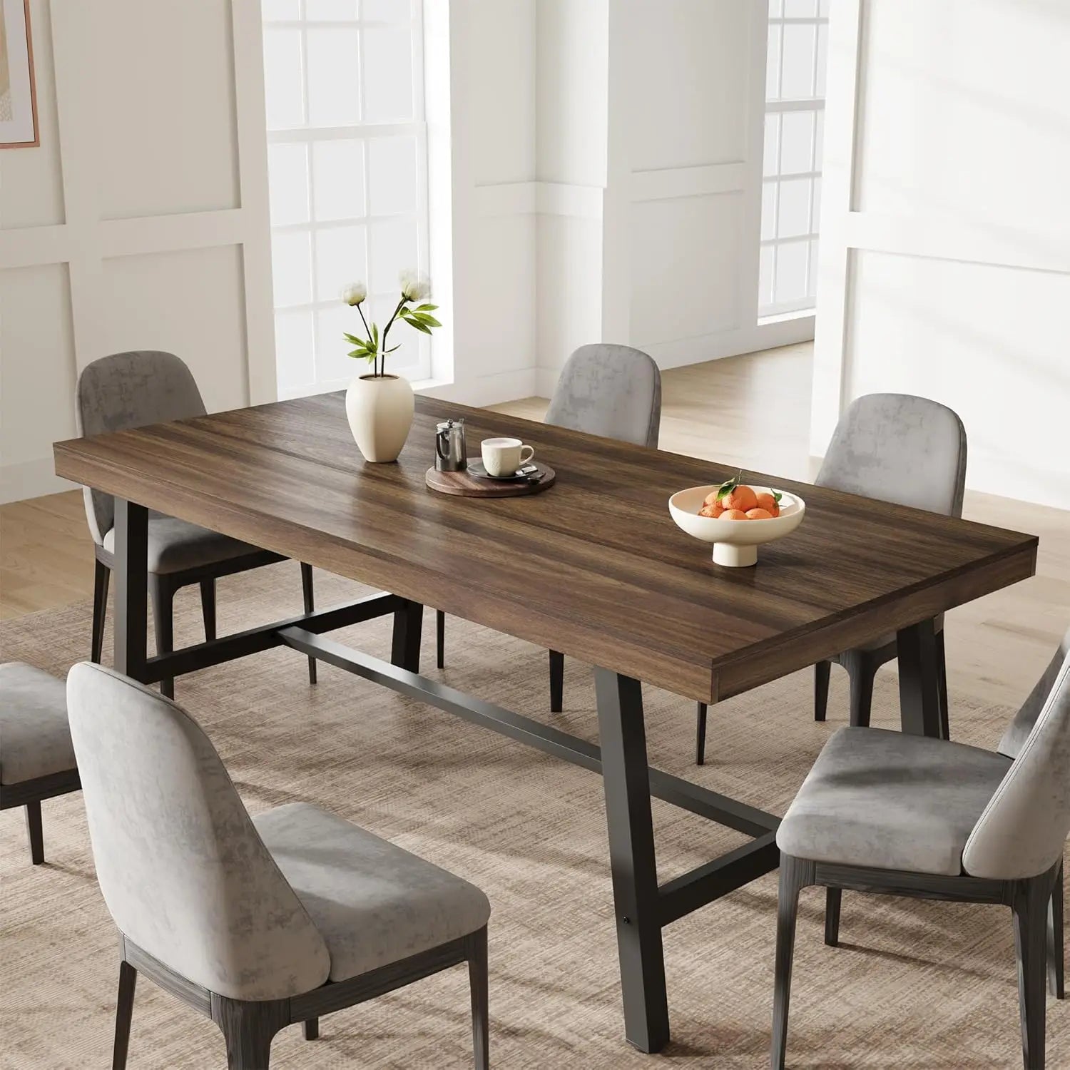 Modern Industrial Dining Table