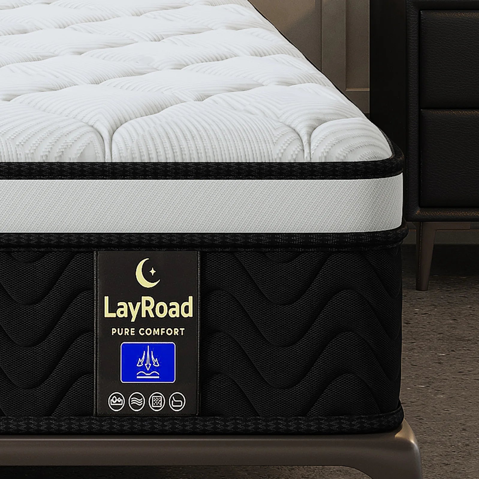 Memory foam mattress Twin-Full-Queen-King Boxed Mattress Medium Firmness