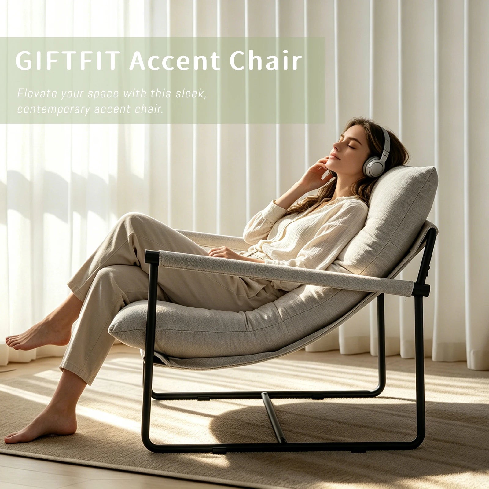 Upholstered Living Room Armchair