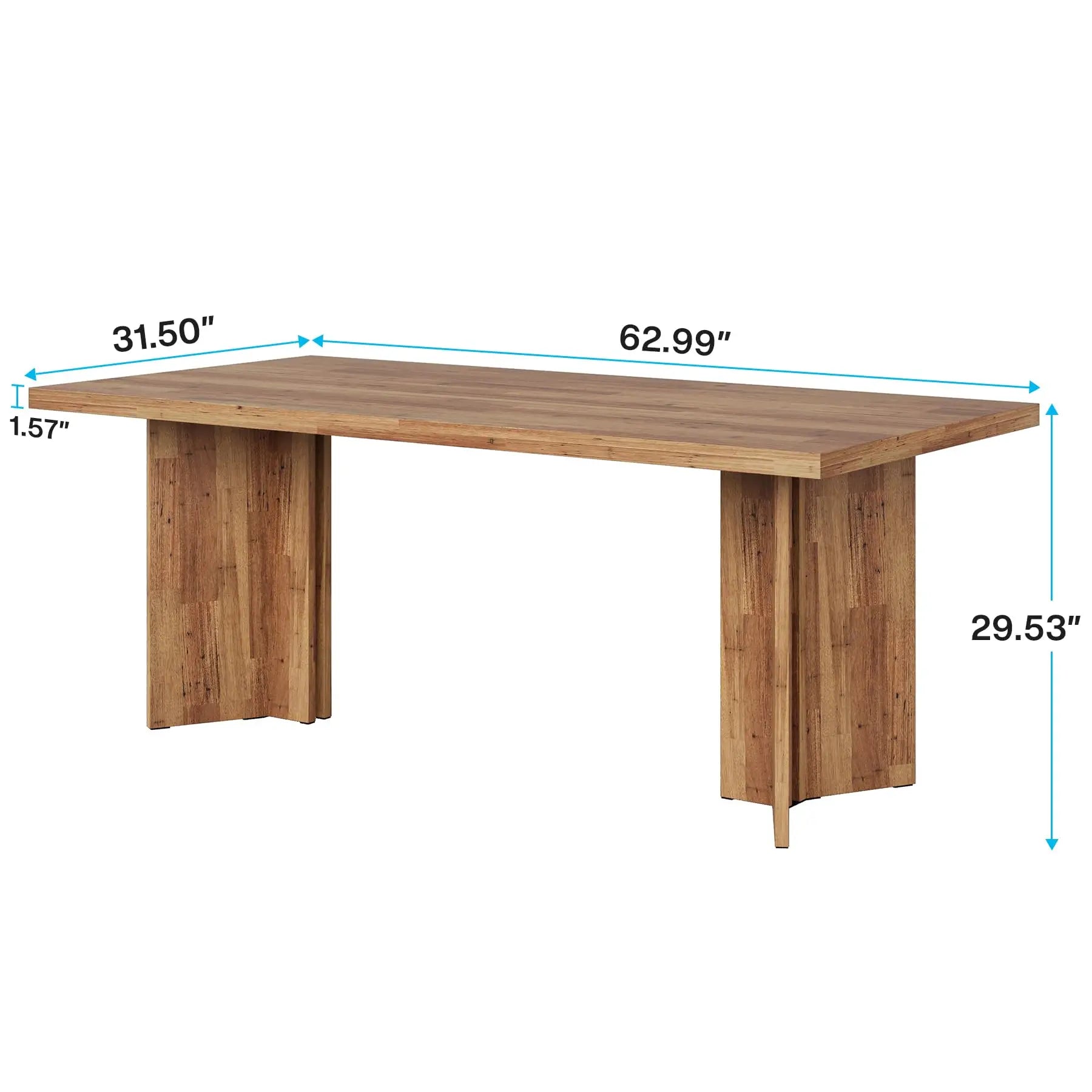 Farmhouse Rectangular Dining Table
