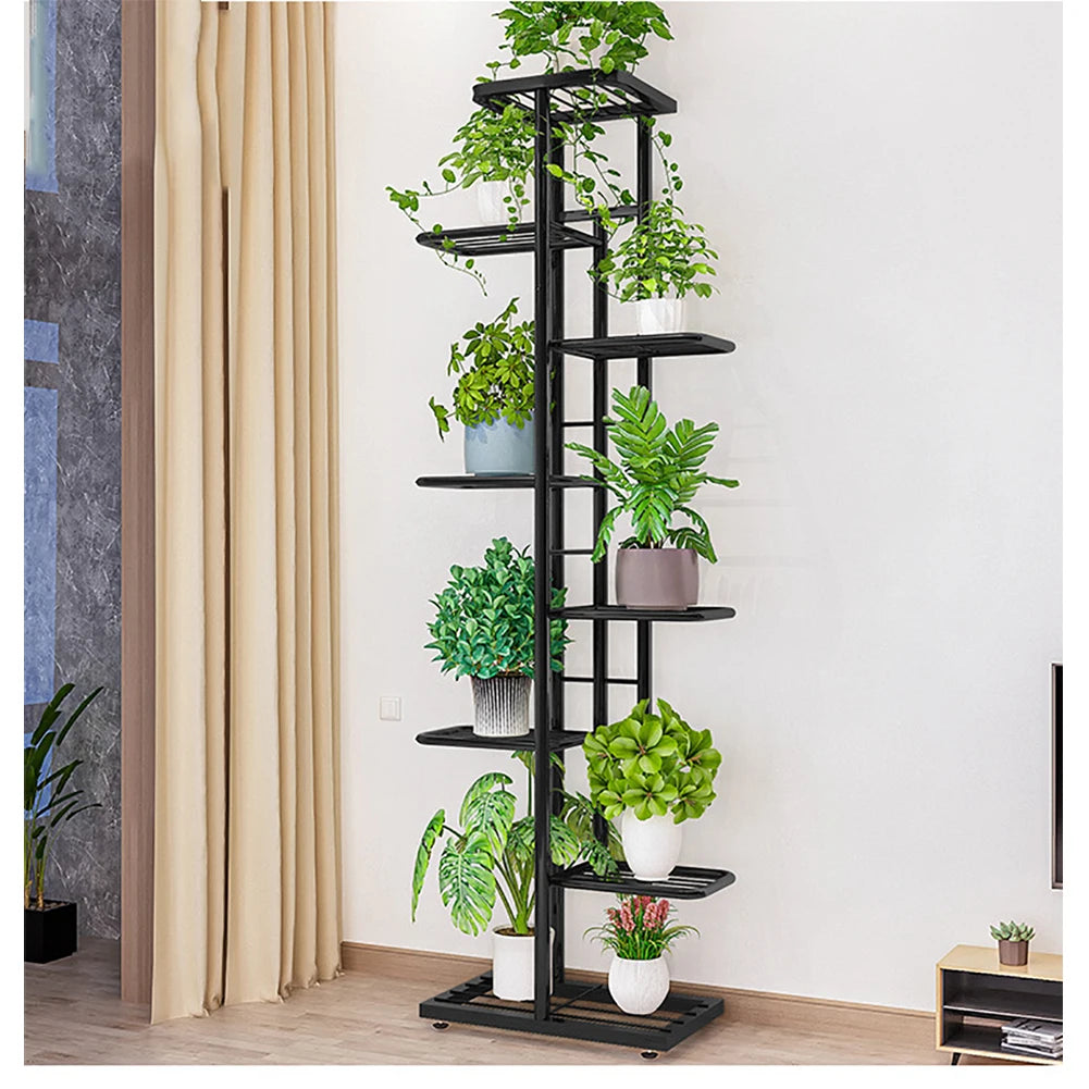 8 Tiered Metal Plant Stand