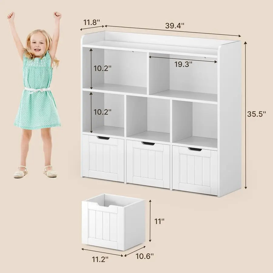 Kids Bookcase for Playroom