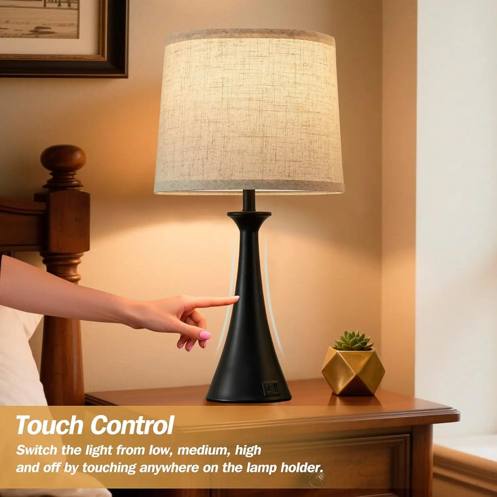Table Touch Lamps for Living Room or Bedroom