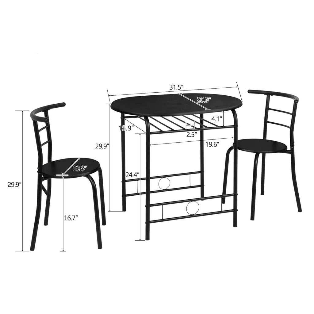 3 Piece Dining Set