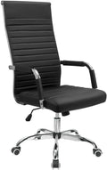 Ribbed High Back Office Chair