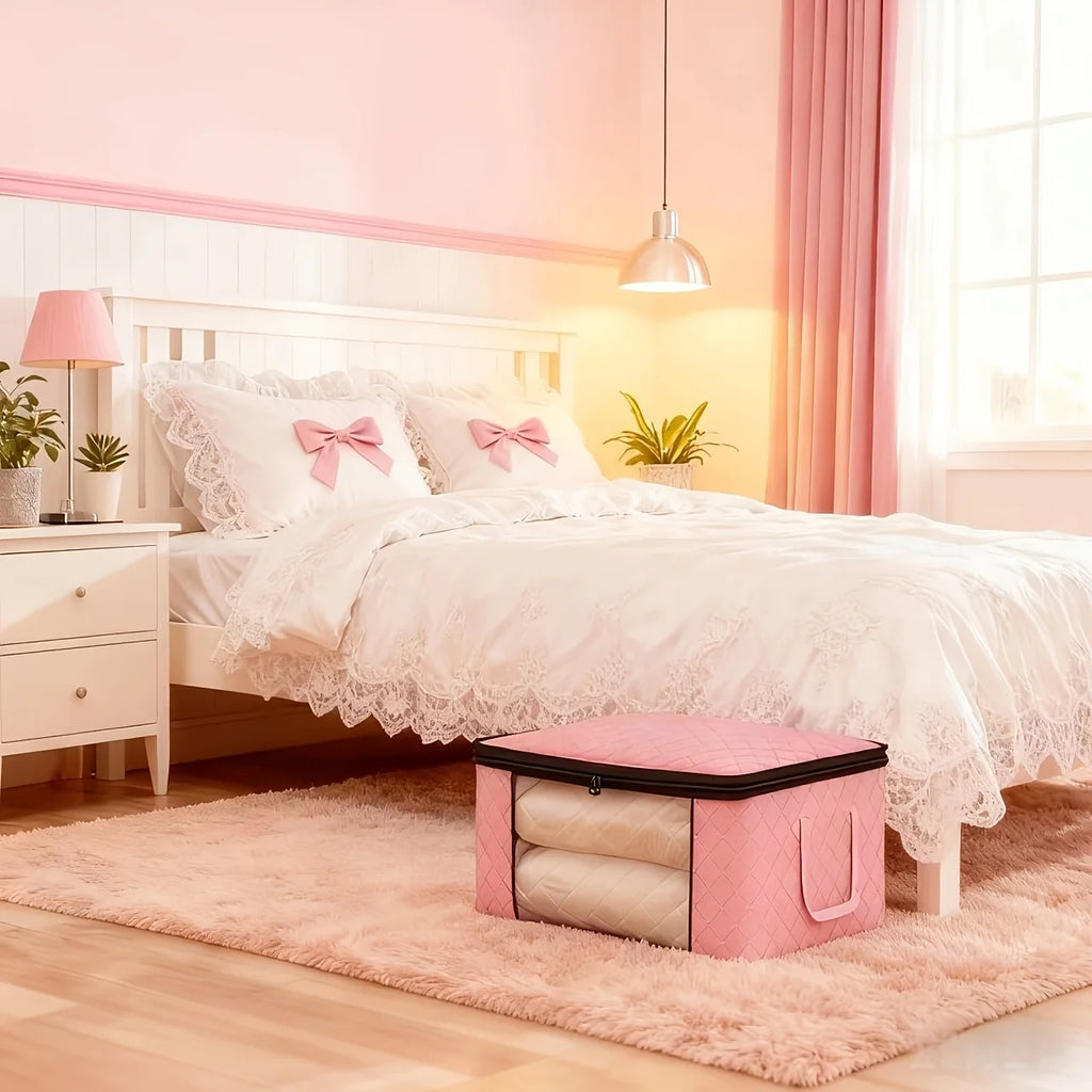 Foldable Storage Boxes with Windows (6 Large)