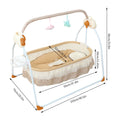 Foldable Swinging Electric Baby Cradle