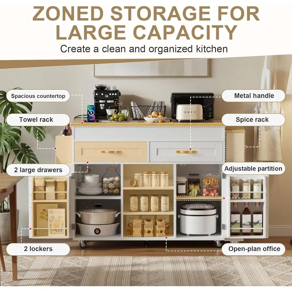 Expandable Kitchen Island