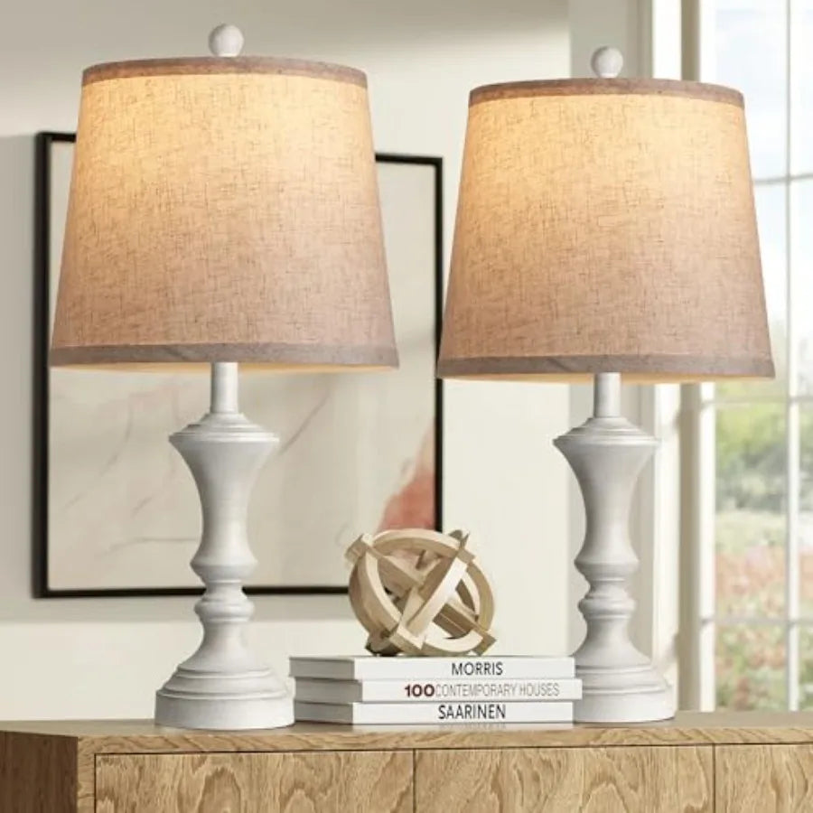 Rustic Retro Table Lamps Set of 2