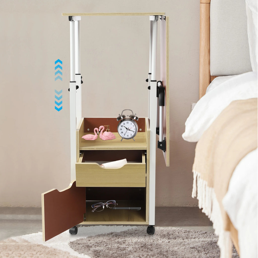 Foldable Laptop Desk with Height Adjustment