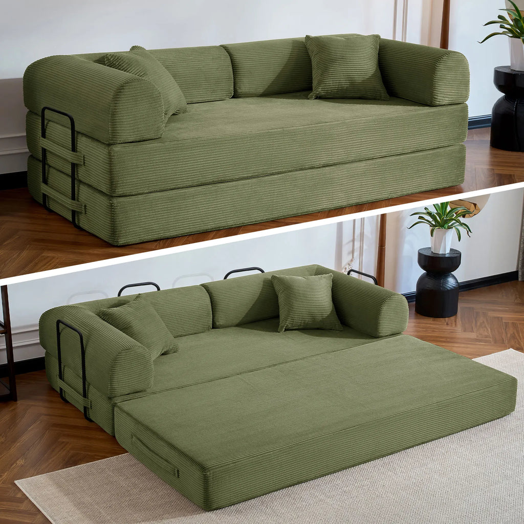 79’’ Folding Convertible Sofa Bed