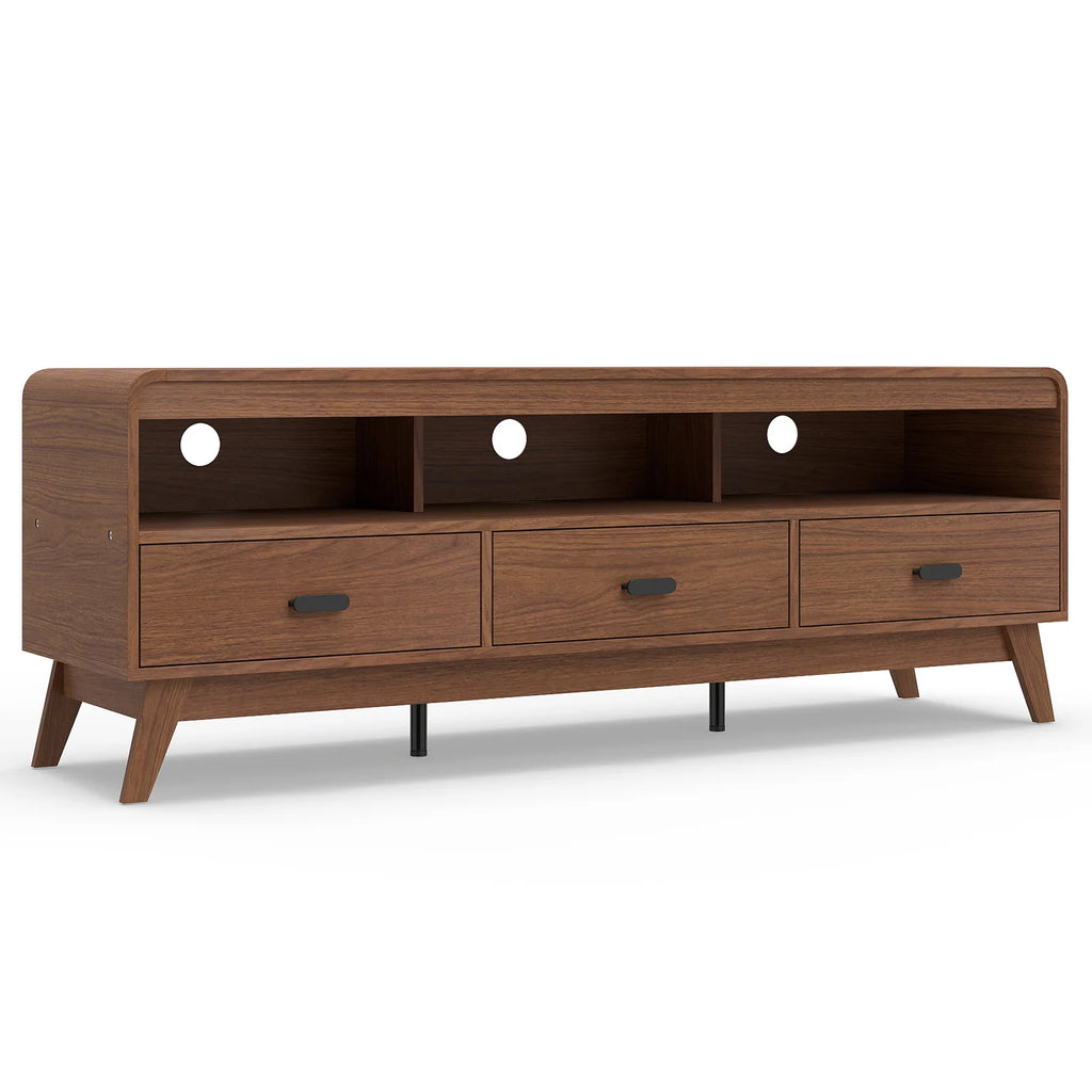 Mid Century Modern Entertainment Center TV Cabinet