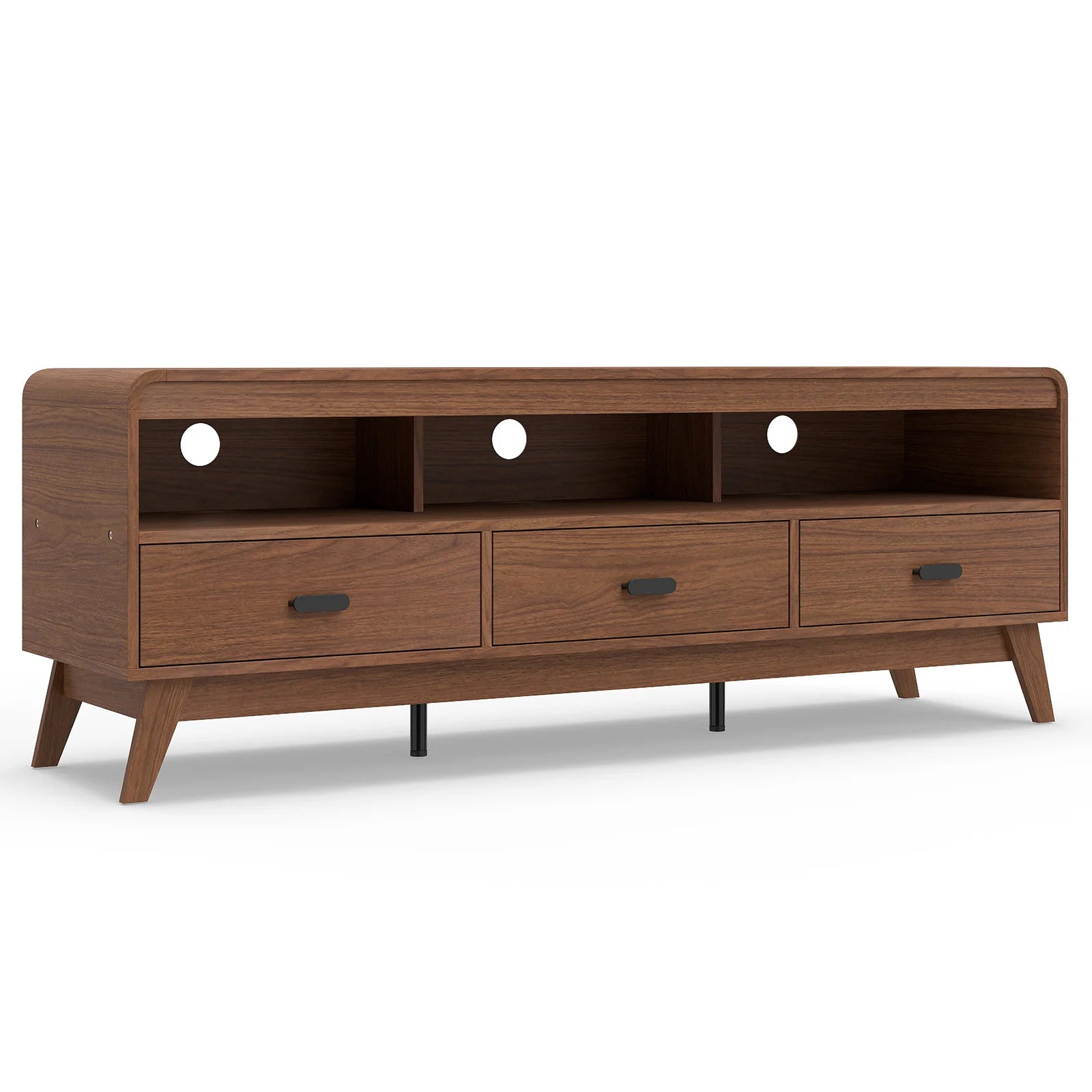 Mid Century Modern Entertainment Center TV Cabinet
