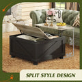 Farmhouse Lift Top Coffee Table with Hidden Storage
