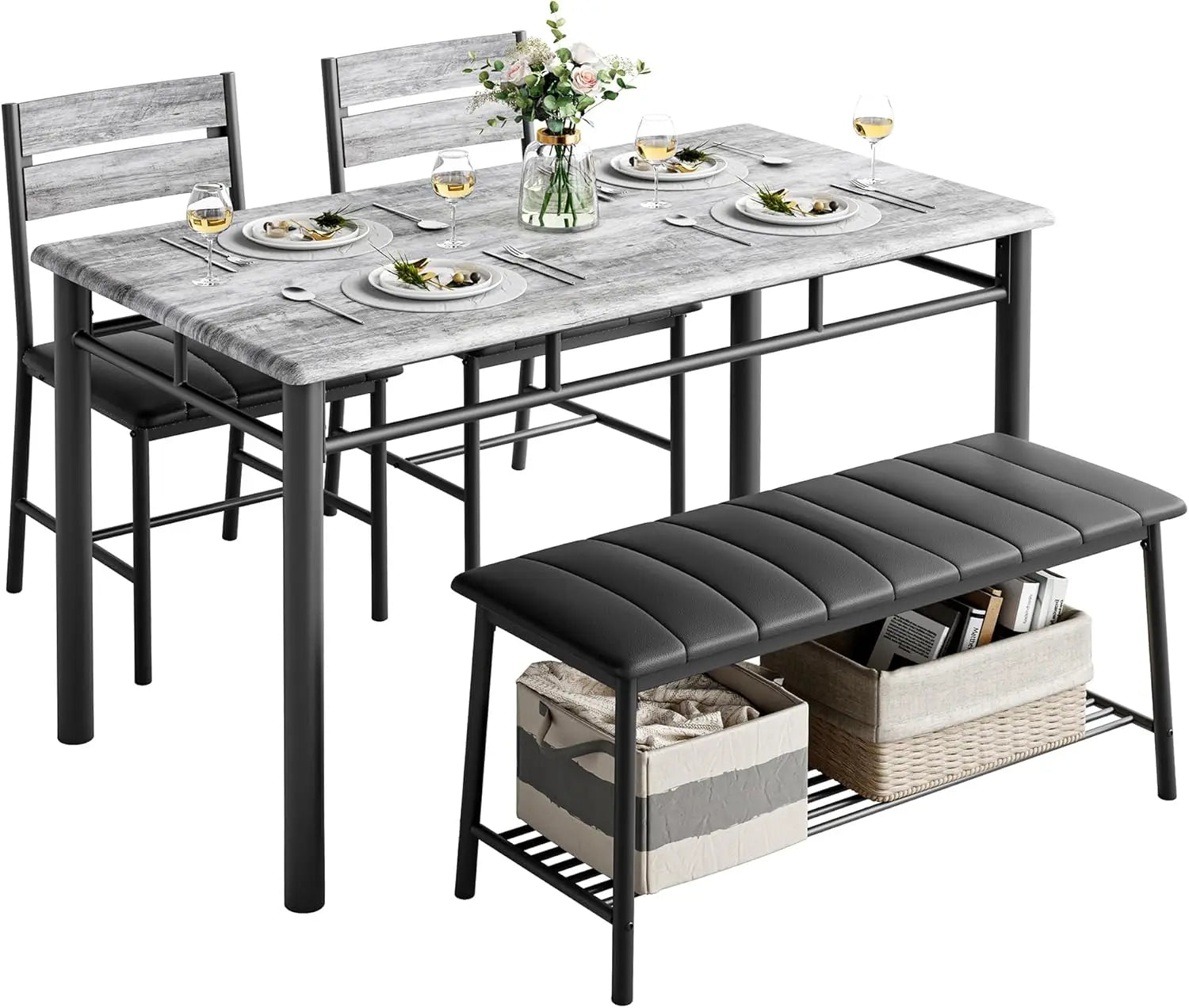 Dining Table Set for 4
