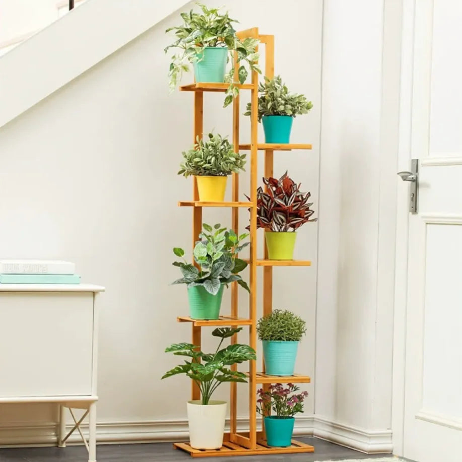 Tall Corner Plant Stand