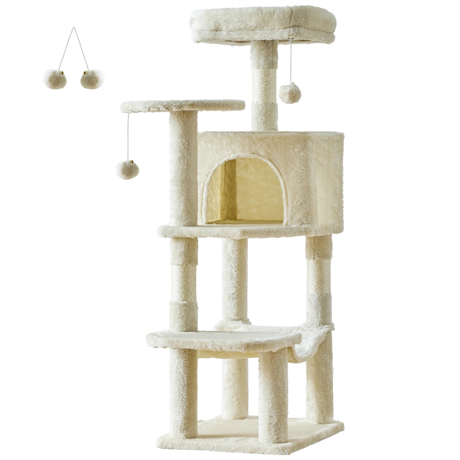 Tall Cat Tree - Multi-Cat Climbing Tower