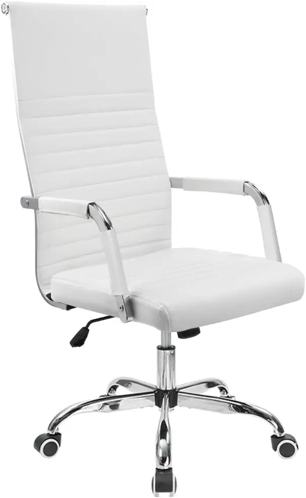 Ribbed High Back Office Chair