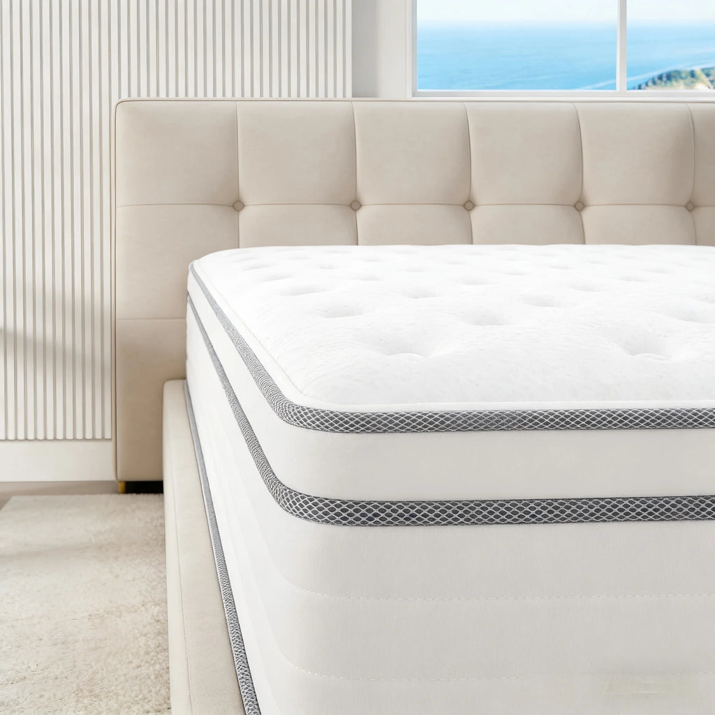 12-14 Inch Hybrid Mattress with Individual Pocket Springs Twin-Full-Queen-King