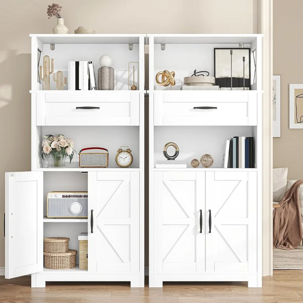 Farmhouse Kitchen Pantry Cabinet