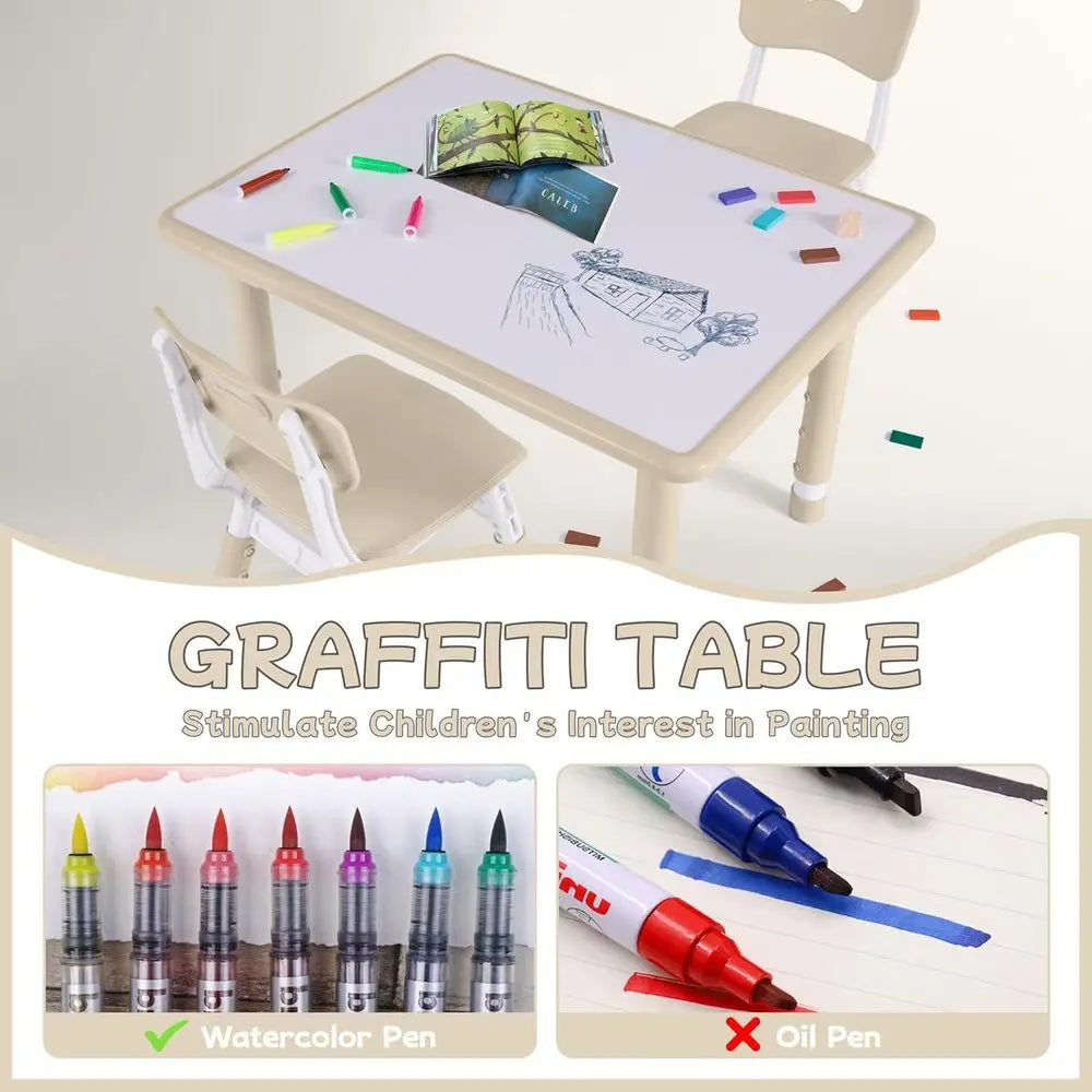 Toddler Table and 4 Chair Set