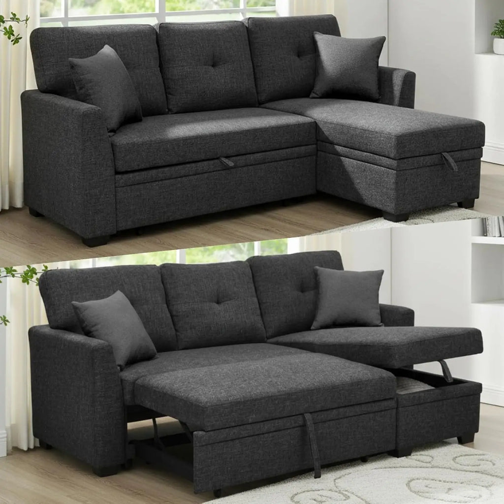 Convertible Sleeper Sofa Bed with Pull Out Couch