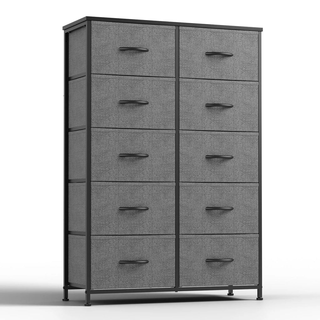 Storage Cabinet With 10 Fabric Drawers