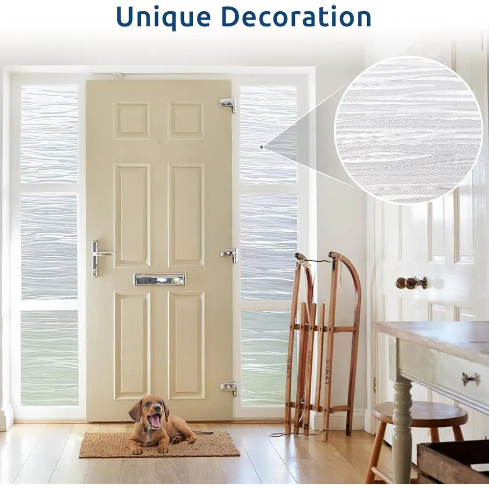 Window Privacy Frosted Glass Film