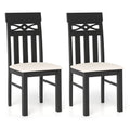 High Back Dining Room Chairs (Set of 2)