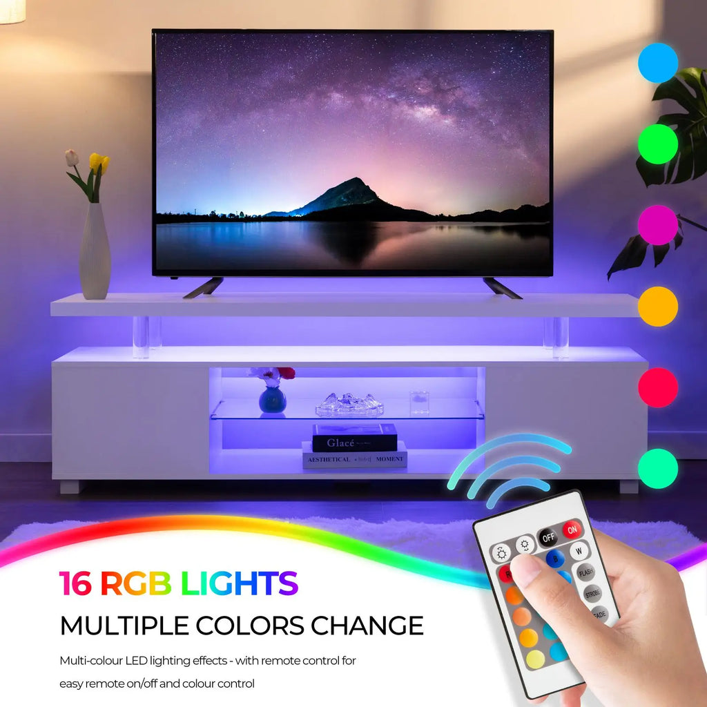 TV Entertainment Center LED TV Stand