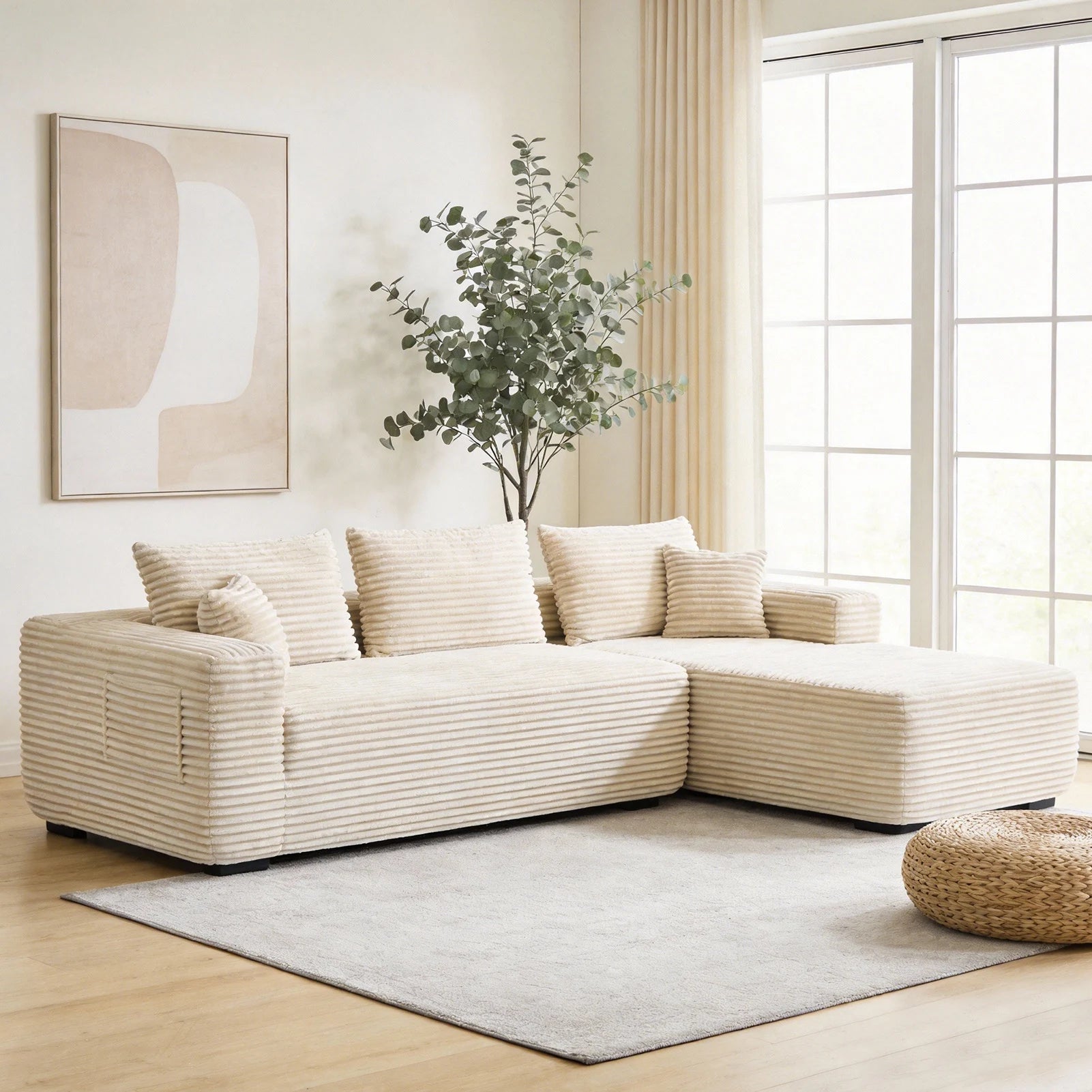L Shape Modular Sectional Couch