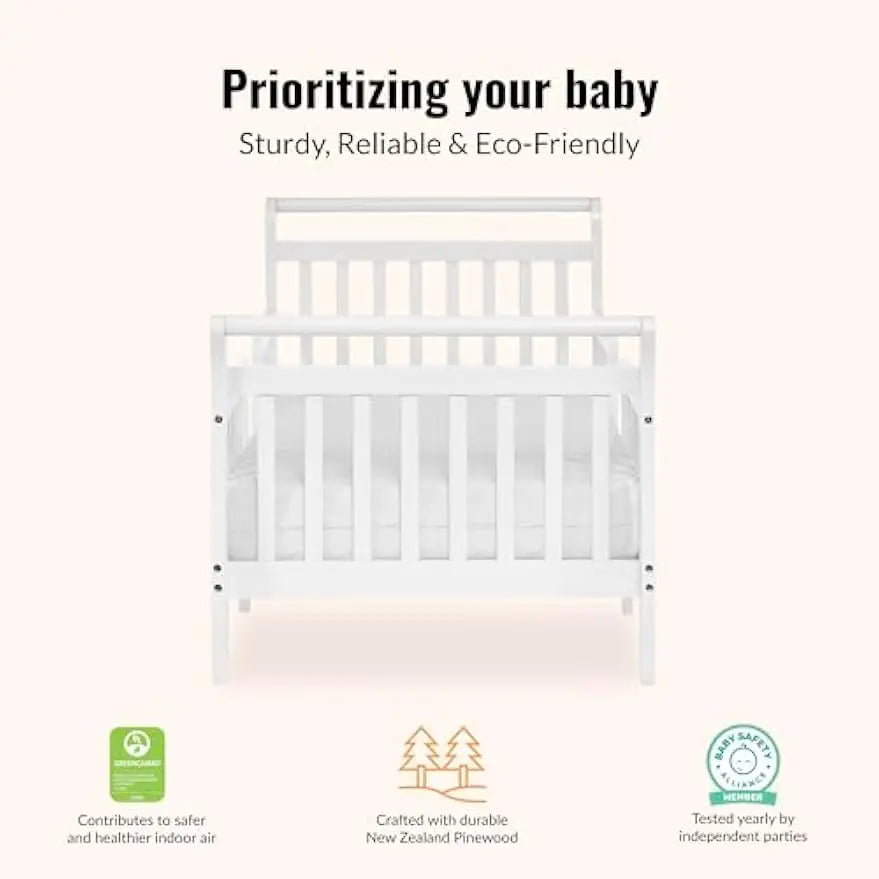 3-in-1 Convertible Toddler Bed