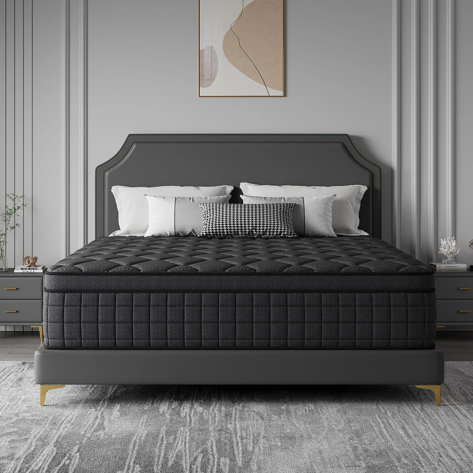 8-10-12-14 Inch Twin Full Queen King Size Multilayer Hybrid Mattress